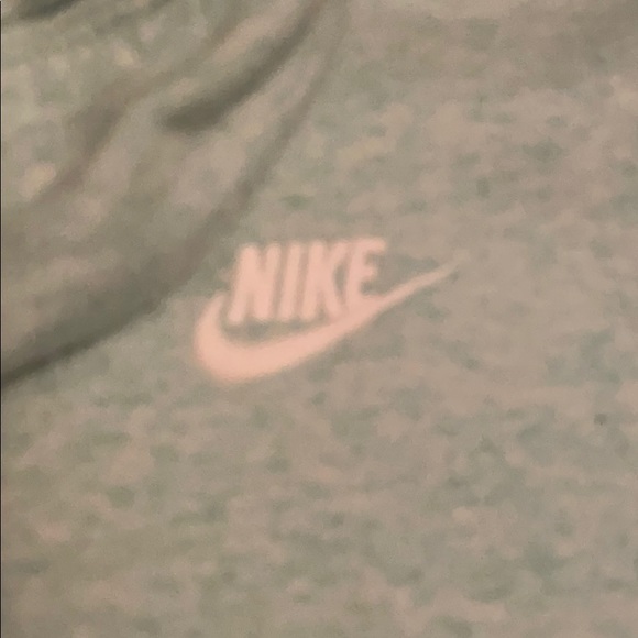 Mint green cowl neck Nike sweatshirt - Picture 2 of 5